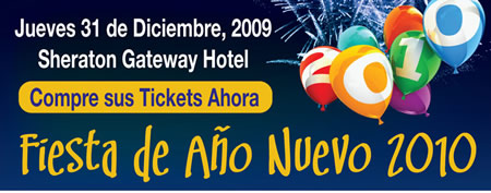 Fiesta de Año Nuevo 2010 – Jueves 31 de Diciembre 2009