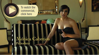MONICA CABREJOS RECORDED SPOT AND PARTICIPATED IN PHOTO SESSION IN LOS ANGELESS